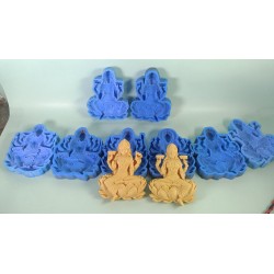 Hindu Goddess ashtalakshmi Antique Finish Mould  Lakshmi Idol Diwali P