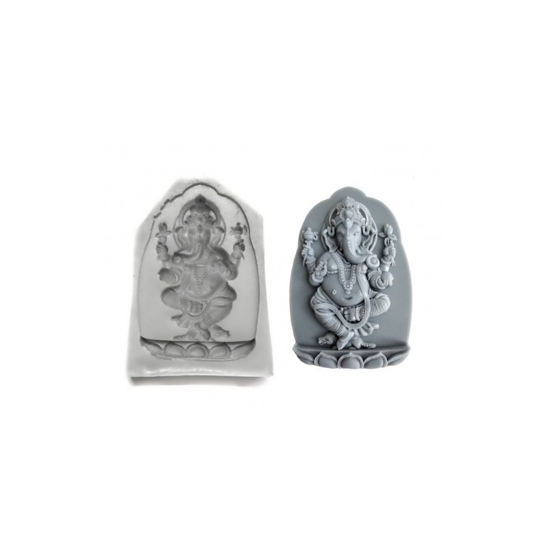 Ganesha frame silicone mold god Ganpati silicone pattern mold