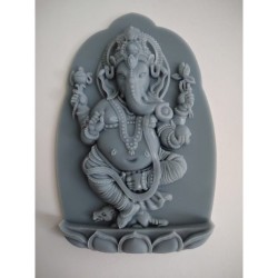 Ganesha frame silicone mold god Ganpati silicone pattern mold