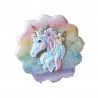 3D Unicorn Silicone Mold Cupcake Topper Decoration Fondant Mold