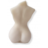 Woman Body Candle, Female Torso Candle, Naked Curvy Candle, Goddess B