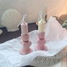 valentine Heart Shaped Candle Holder Candle  Making Silicone Candle Mo