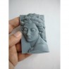 style lady women plaster portrait soap making candle silicone designer