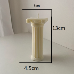 New Design | Roman Column Silicone Mold Pillar Candles, Resin,