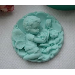 valentine Angel Rose 3D Silicone Mold