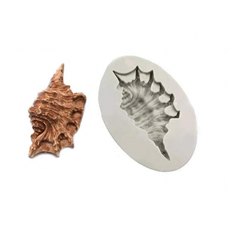 Sea Shell Conch Soap Mold Flexible Silicone Mold Candy shanq Chocolate