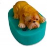 Mini Bulldog Silicone Mold Cake Decoration Tools Small Dogs Theme Fon