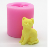3D Kittens Silicone Fondant Cake Molds Cat Chocolate Sugarcraft Soap