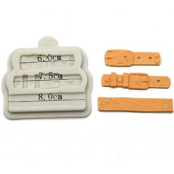 belt buckle silicone mold sugarcraft fimo polymer clay resin wax mould