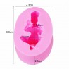 3D Sleeping Baby Doll Silicone Cake Mold Face Down Baby Party Fondant