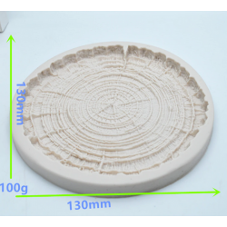 craftial curve__CC_APZ_116_ 3D coaster Tree Rings  Silicone Cake Molds