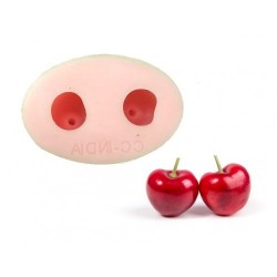 Cherries Fruit Silicone Mold Fondant Cake Decorating soap Silicone Mol