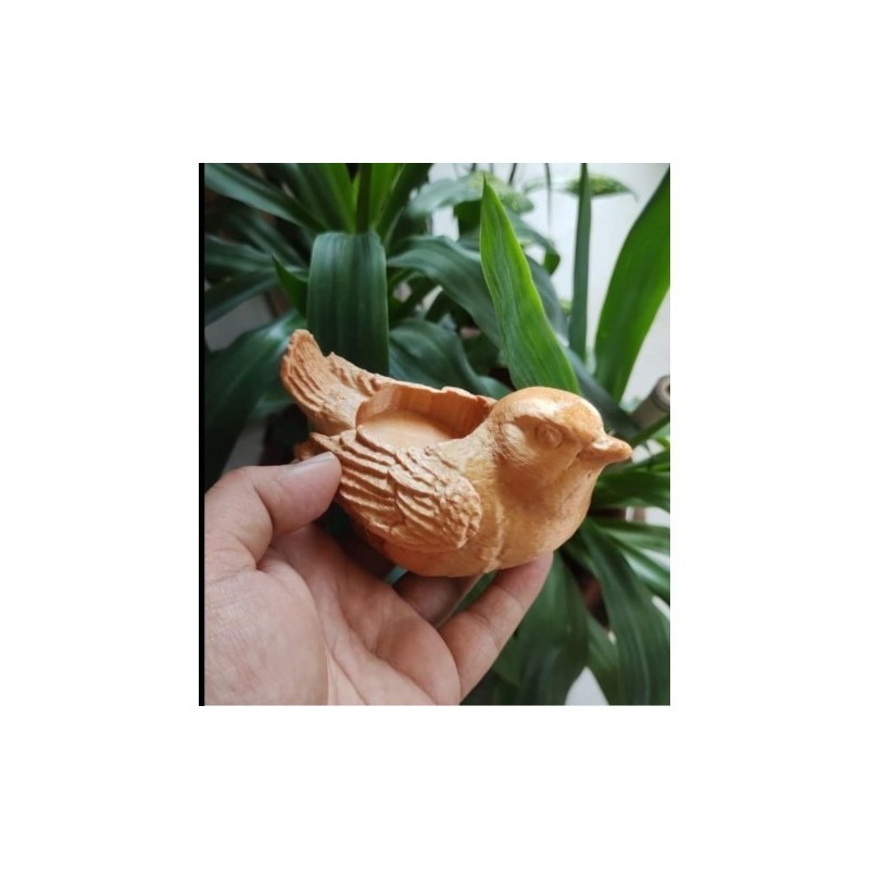 3D Bird sparrow Handmade Soap mold DIY mould Sparrow tealight silicone