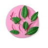 Craftial Curve _CC69_AFT_ Round Patti Tree Leaf Silicone Mould , Silic