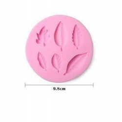 Craftial Curve _CC69_AFT_ Round Patti Tree Leaf Silicone Mould , Silic