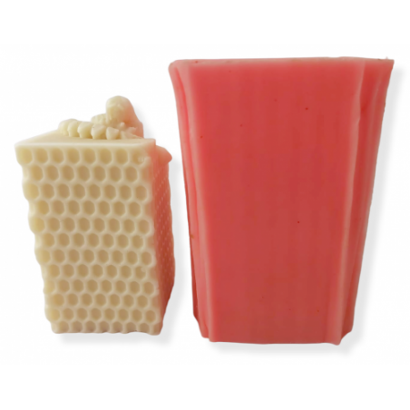 3D Perfect Bee Honeycomb Bee Hive Candle silicone Mould