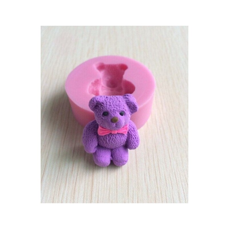 Small Bear Sugar Buttons Silicone Mold DIY Art Mould