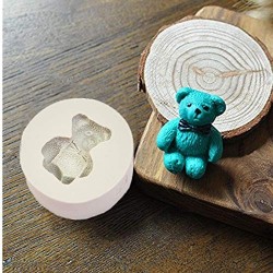Small Bear Sugar Buttons Silicone Mold DIY Art Mould